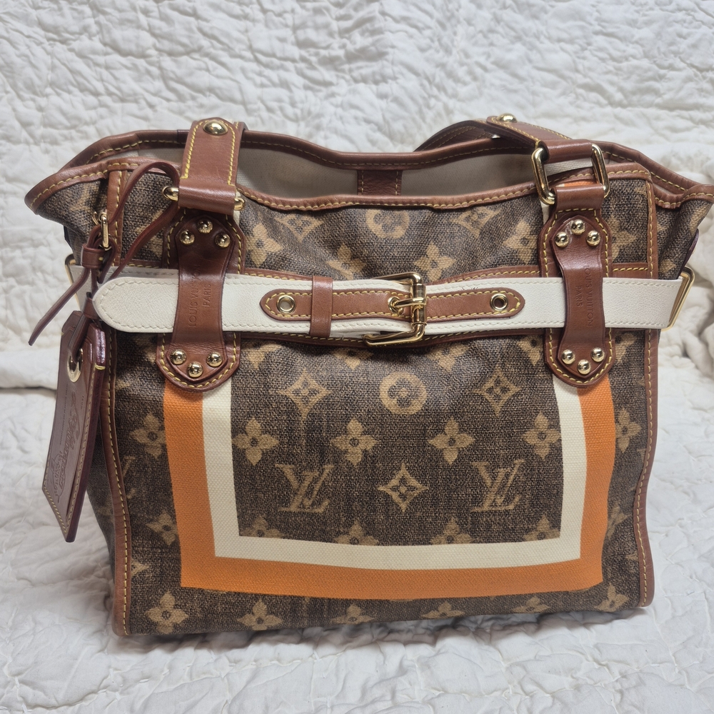 Louis Vuitton Monogram Rayures Tissue Sac PM